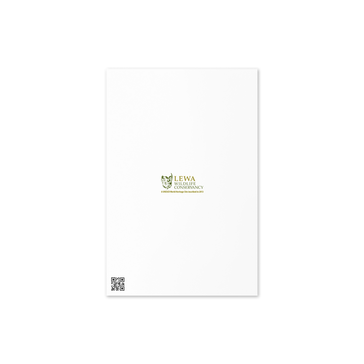 Lewa Grevy's Zebra Greeting Card