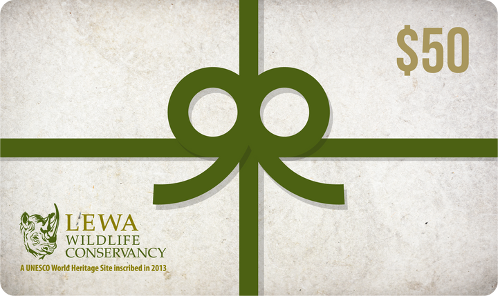 Lewa Wildlife Conservancy Gift Card