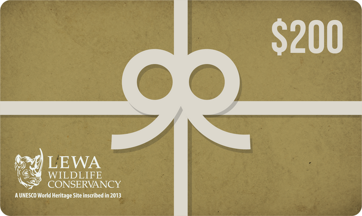 Lewa Wildlife Conservancy Gift Card
