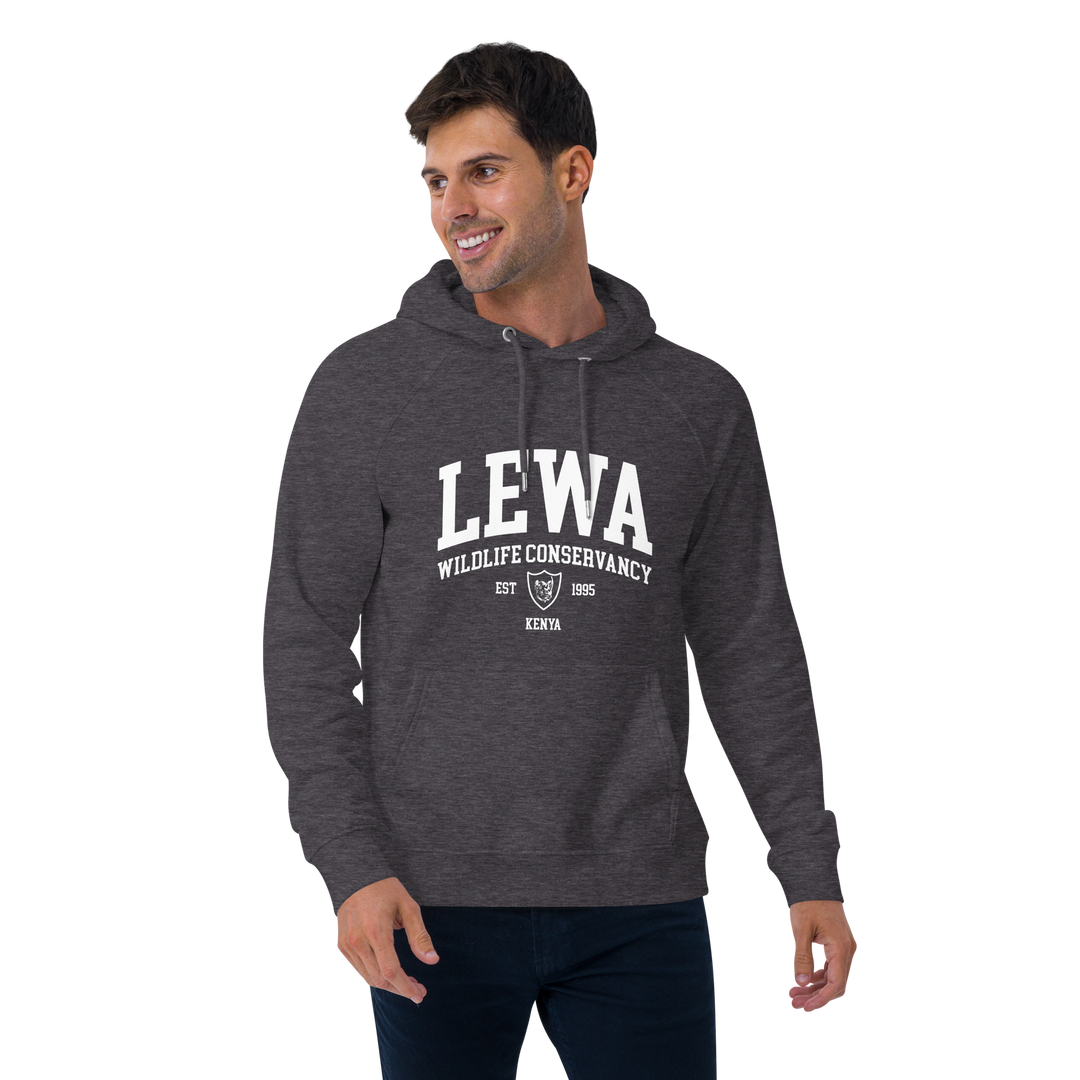 Lewa Unisex Harvard-Style Organic Hoodie