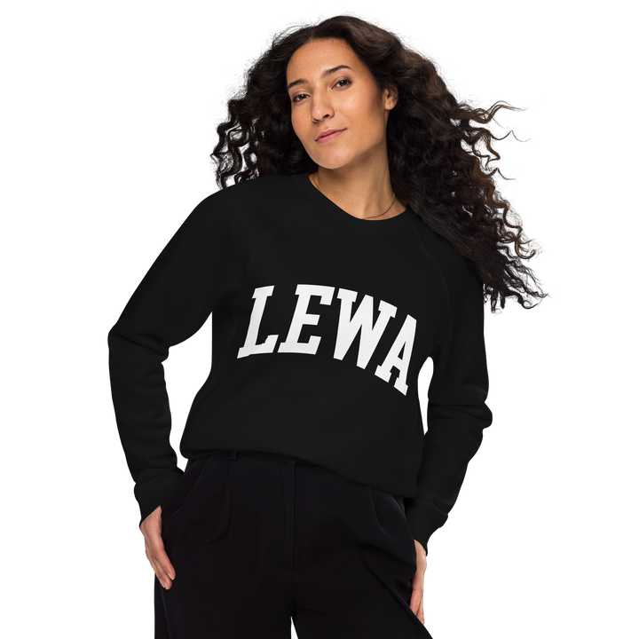 Lewa Unisex Crewneck Logo Organic Sweatshirt